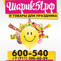 Воздушные шары и шарики Мурманск ШАРИК51