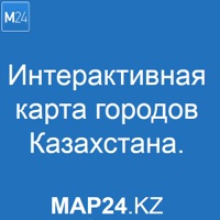 Карта-Казахстана Интерактивная, Казахстан, Астана